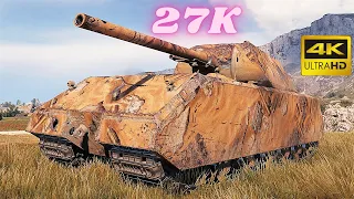 Maus  27K Damage + Blocked  World of Tanks Replays ,WOT tank games