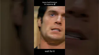 Henry Cavill 🥶🔥 Amazing Workout for Superman🦸💯 4k full screen 🎧🎶 #shorts #viral #trending