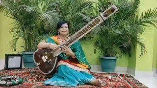 Ghoomar | Sitar cover by Alka Srivastava