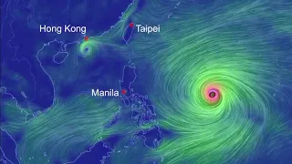 Super Typhoon Mangkhut heading for Philippines (More powerful than Hurricane Florence)