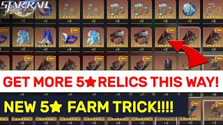 GET MORE & BETTER 5★ RELICS THIS WAY!! NEW Relic Drop Rate Calculator & Farm Tool!