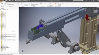 Динамические зависимости в Autodesk Inventor