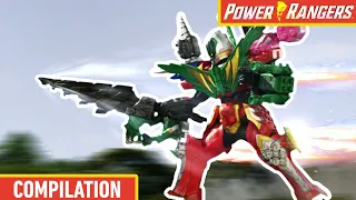 Every Megazord Battle So Far 🤖 Giant Robots 🤖 Dino Fury ⚡ Power Rangers Kids ⚡ Action for Kids