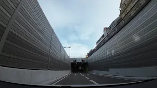 4K Karoline-Luise-Tunnel Karlsruhe / Neu / Komplette Durchfahrt (hin und zurück)
