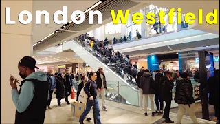 Westfield Stratford VERY BUSY Weekend | Largest Mall in East of London | Shopping 2022