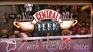 Central Perk cafe WITH Friends Voices - Ambience For Study And Work - Coffee Shop Sounds