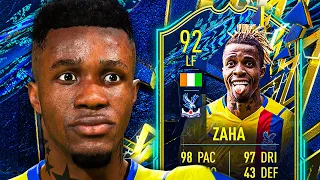 WILFRIED ZAHAAAAAA! 🤩 92 TOTS ZAHA PLAYER REVIEW!