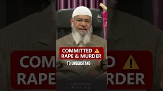 Man Commits Murder & Rдpe Forgiven by Allah - Dr. Zakir Naik #Islam #BelievingBeings #Crime #Shorts