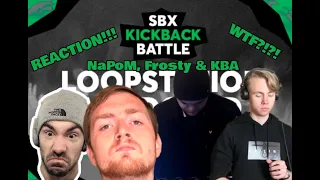 REACTION!!! | NAPOM, FROSTY & KBA | KBB21: BOSS RC-505 Loopstation Edition Wildcard