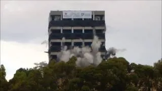 CSU East Bay Warren Hall Demolition