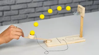 How to make Wooden Games NBA | Woodworking | Basketball games