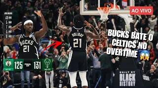 JRUE HOLIDAY BRILHA NA VITÓRIA DO MILWUAKEE BUCKS SOBRE O BOSTON CELTICS NA NBA