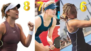 Top 10 beautiful women tennis players in the world in 2024