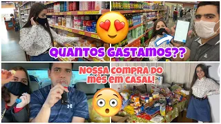 VLOG: NOSSA COMPRA CADA VEZ ESTÁ AUMENTANDO MAIS😬😰