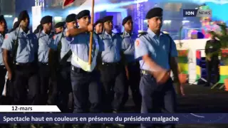 12-Mars: Spectacle haut en couleurs en présence du président malgache