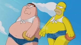 Family Guy and The Simpsons: Peter and Homer's Carwash