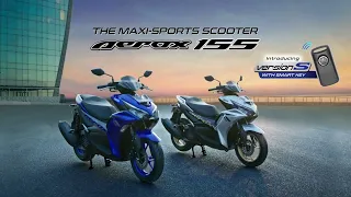 AEROX 155 Maxi-Sports Scooter | Introducing the Version S with Smart key