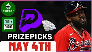 MLB PRIZEPICKS | CHALKBOARD | SLEEPER | PROP PICKS | SATURDAY | 5/4/2024 | MLB BETTING | BET PROPS