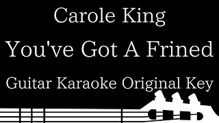 【Guitar Karaoke Instrumental】You've Got A Friend / Carole King【Original Key】