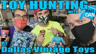 TOY HUNTING with Pixel Dan at Dallas Vintage Toys