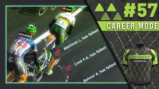 CRASHING IS THE NEW WINNING #57 || Cannondale Garmin || Pro Cycling Manager 2022
