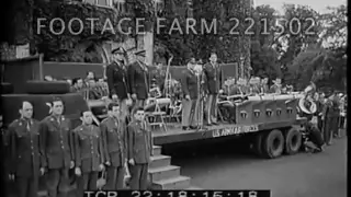 Glenn Miller w/ Orchestra at US Army Air Force Base R?/3  221502-10 | Footage Farm