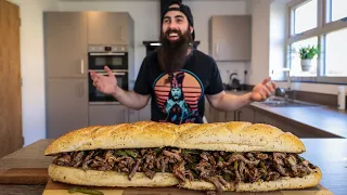 THE MONSTER PHILLY CHEESESTEAK CHALLENGE | C.O.B. Ep.152