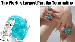 The World's Largest Paraiba Tourmaline