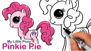 How to Draw My Little Pony Pinkie Pie Cute and Easy