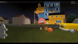 ROBLOX Hello, Neighbor! Alpha 1 gameplay