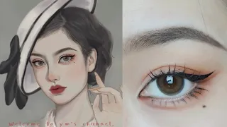 Comics Eye Makeup Tutorial | Asian Eye Makeup by 夢魚雨萌