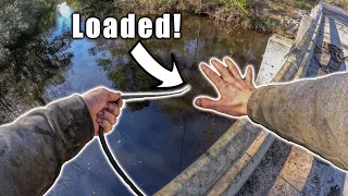 Magnet Fishing a Loaded Bridge - The Ultimate Treasure Hunt