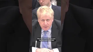 Boris Johnson says 'hand on heart, I did not lie'