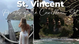 St. Vincent Vlog | Pirate's of the Caribbean Movie Set Wallilabou Bay 🏴‍☠️ ☠️