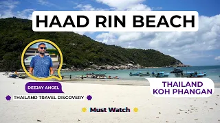 Thailand | Koh Phangan | Haad Rin Beach | The best beach in Koh Phangan | Aerial View