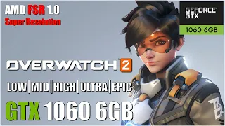 Overwatch 2 | All Settings Tested |   GTX 1060 6GB FPS TEST |