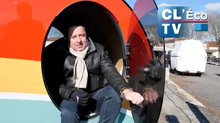 La micro-caravane charentaise de Jérôme Simiot, fondateur de Cosy mobil, dans CL’Éco #13