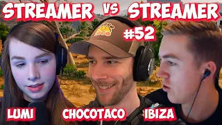 ChocoTaco ibiza Lumi Frogman1 | Streamer Vs Streamer | PUBG DIARY #52