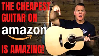 Amazon Acoustic Guitar Review - The Best Cheap Beginner Acoustic Guitar - Jasmine S35 Review