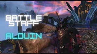 Battlestaff Permadeath - EP 1 - Alduin - Skyrim Requiem 3BFTweaks