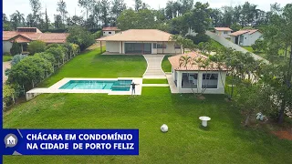 #231 - Excelente chácara na cidade de Porto Feliz/SP - Valor: 2.400.000 Mi