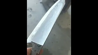 S grind on a chef knife 🤟