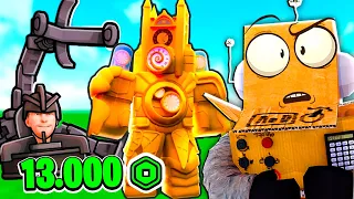 АСТРО СКИБИДИСТ и САМЫЙ СИЛЬНЫЙ ТИТАН в РОБЛОКС! Roblox Skibidi Tower Defense