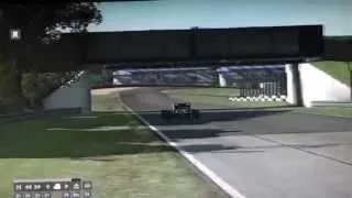 F1 Lotus 98T-Brands Hatch 80's circuit (F1 2013 classic mode gameplay)