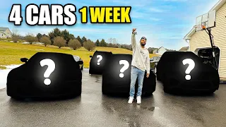 I BOUGHT 4 NEW CARS IN 1 WEEK!!!
