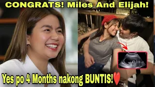 OMG! Miles Ocampo UMAMING BUNTIS na sa Unang Pagkakataon! Elijah Canlas PROUD Daddy!