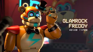 Glamrock Freddy voice lines [FNAFSB SFM]