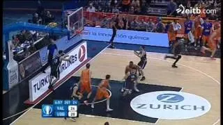 El Uxúe Bilbao Basket sigue vivo en Europa tras ganar al Valencia