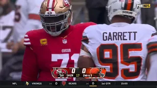 Trent Williams vs Myles Garrett (2023) | OL vs DL Matchup