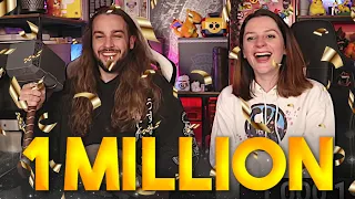 LE MILLION EN LIVE ! GUILLAUME ET KIM 1 MILLION D'ABONNES REACTION